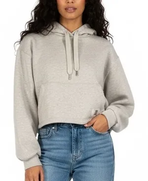 Savage X Fenty Essential‎ Oatmeal Beige Cropped Hoodie Sweatshirt XL Rihanna thumbnail 1
