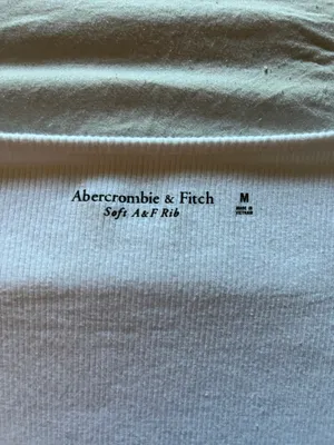 Abercrombie White Henley Bodysuit thumbnail 3
