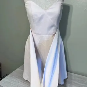 Keepsake Get Free Strapless Mini Dress Size Medium White thumbnail 5