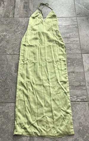 Revolve x More to Come Regina Maxi Dress in Green, Size XS New w/Tag thumbnail 5