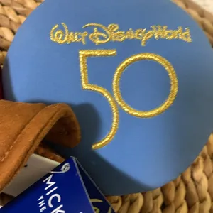 Disney Parks NWT Big Thunder Mountain Railroad Mickey Ears 50 anniversary thumbnail 6