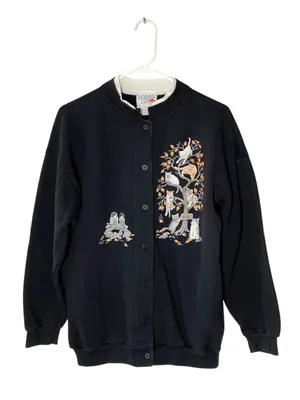 VINTAGE MORNING SUN Cat Sweatshirt thumbnail 5