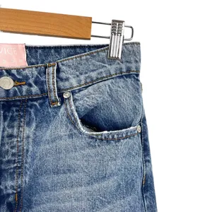 Revice Super 80s High Rise Button Fly Distressed Straight Leg Rigid Jeans SZ 25 thumbnail 7