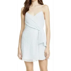 Alice & Olivia‎ 2 Dress Silk Katie Tie Mini Swiss Dot Flo Fulton Bold Beautiful thumbnail 2