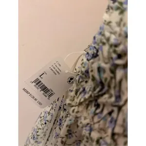 Free People Women's Petunia Cotton Short All Mini Dress Tea Combo L NEW thumbnail 8