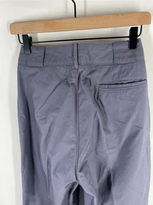 Vintage Christian Dior Actifs 80s High Rise Pleated Cotton Pants Size 10 thumbnail 8