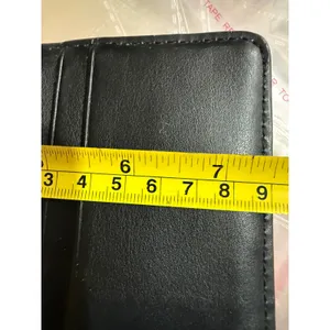 Marc Jacobs Beige Leather Wallet Snap‎ Closure Card Holder Zip Pocket thumbnail 9