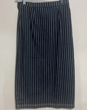 Urban Outfitters BGD Denim Pinstriped Pencil Skirt Size Medium thumbnail 3