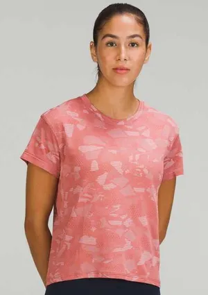 Lululemon Train To Be Short Sleeve Mosaic Multiply thumbnail 1