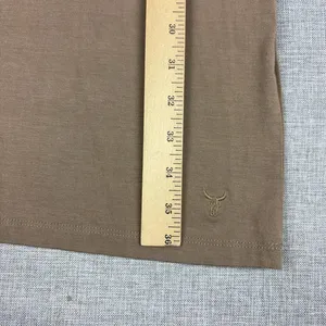 RUDSAK Canadian Heritage Tank Dress Womens L Brown Racerback Stretch Bull Logo thumbnail 5