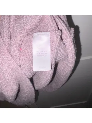 Pure Jill $99 Woman’s L Ribbed One Pocket sweater pink knit long sleeve top thumbnail 6