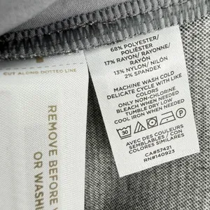 LOFT Gray Houndstooth Ponte Pull-On Straight Leg Dress Pants NEW Size M thumbnail 13