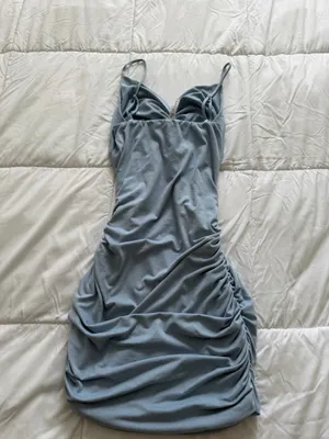 Lucy in the Sky Mini Dress Blue thumbnail 5
