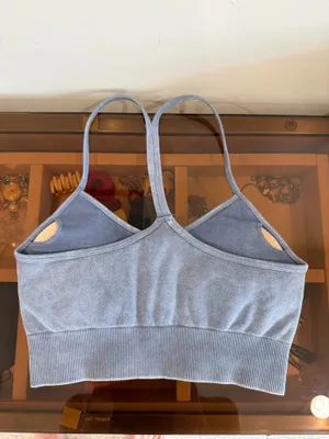 Bo and Tee Open Back Sports Bra Duo ✨ Size S (Fits XS) | Flattering Back Design thumbnail 6