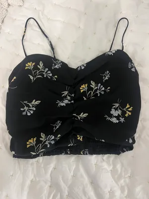 Abercrombie Floral Tank thumbnail 1