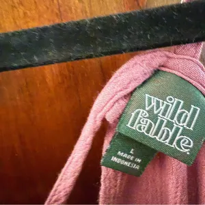Wild‎ Fable Pink Open Back Sundress - Size Large thumbnail 5