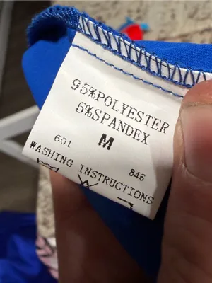 Women’s Blue Medium Short Sleeve Dress thumbnail 5