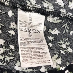 Old Navy Women Cottage Boho Floral Sundress XL Black Smocked Back Indie Whimsy thumbnail 9