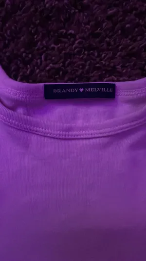 Light Pink Brandy Melville Top thumbnail 2