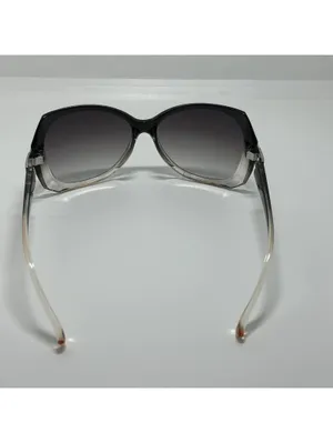Guess Women's Gradient Black to Clear Oversized Sunglasses with Case and Cloth thumbnail 7