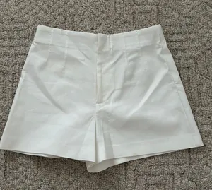 Zara White Shorts thumbnail 3