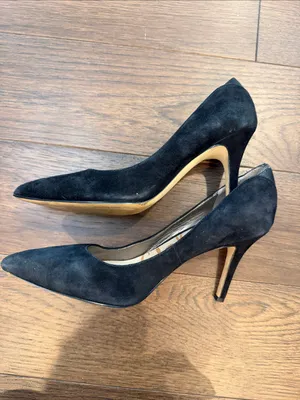 Sam Edelman Black Suede Pointed Toe Stiletto Pumps Size 7.5 - C61-014 thumbnail 8