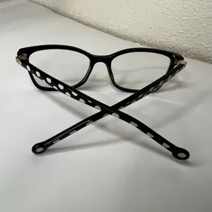 Carolina Herrera 995K COL. 0700 135 black cateye polka dot FRAMES PRESCRIPTION thumbnail 7