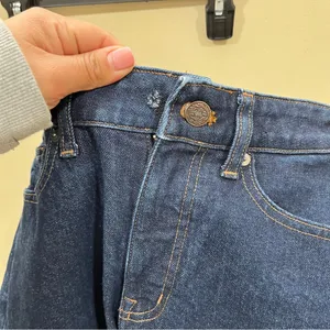 Madewell Women's The Curvy '90s Straight Leg Jeans dark blue wash denim size 23 thumbnail 9