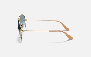 Women’s Ray-Ban Aviator Sunglasses Gradient Blue thumbnail 2