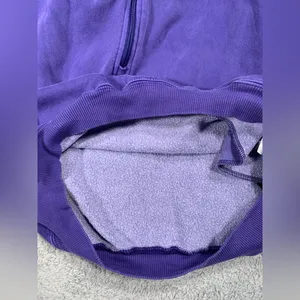 Fabletics Purple Quarter-Zip Sweatshirt large thumbnail 8