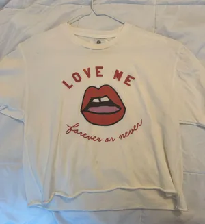REVICE Graphic Tee Crop Top thumbnail 1