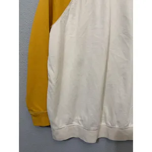 The Rolling Stones Women Sweatshirt M International Flags Raglan Yellow Cream thumbnail 15