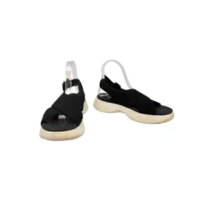 VIVAIA AdaptAll‎ Black Knit Slingback Sport Comfort Sandals 38.5 US 7.5 thumbnail 5