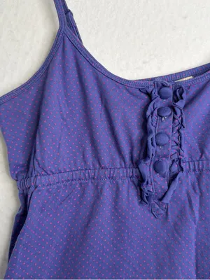 Vintage Y2K Style Polka Dot Babydoll Tank Top thumbnail 2
