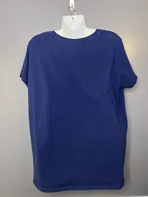Delta Shirt Womens 2X Blue School Nurse Smiley Face Tie Dye Graphic Tee Shirt thumbnail 5