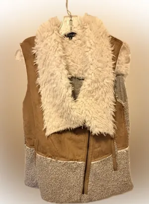 Sisters Vest Brown Size M thumbnail 1