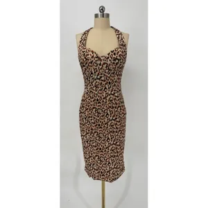 Lavish Lice NWT Underwired BustierSatin‎ Midi Dress Leopard Print Sz US 4$150 thumbnail 4