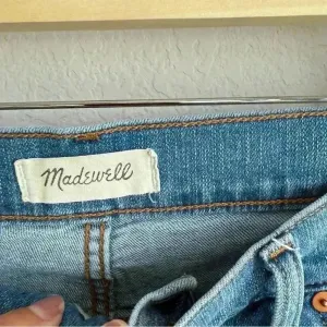 Madewell‎ The Perfect Vintage High Rise Distressed Raw Hem Jeans Women's Size 31 thumbnail 14