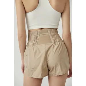 NWT‎ Free People Movement The Way Home Clay Tan High Rise Shorts thumbnail 3