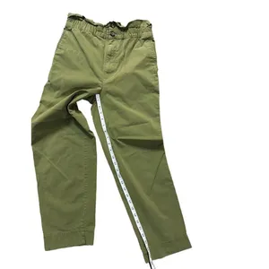 Madewell Double Button Tapered High Rise Pants sz‎ 2 paper bag waist thumbnail 10