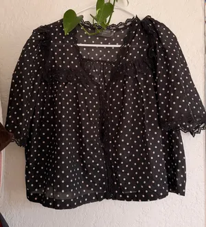 Free People Dress and forum Polka Dot blouse thumbnail 3