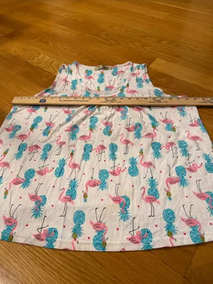Mia Lucce flamingo pajama short set size Xlarge . thumbnail 2