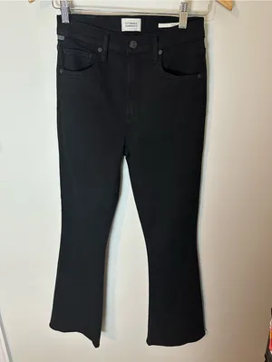 NWOT Citizens of Humanity Lilah bootcut jeans black 25 thumbnail 3