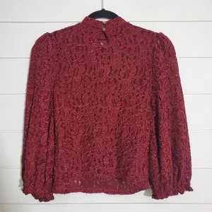 Free People Sweet Talker Lace Blouse‎ Size S thumbnail 3