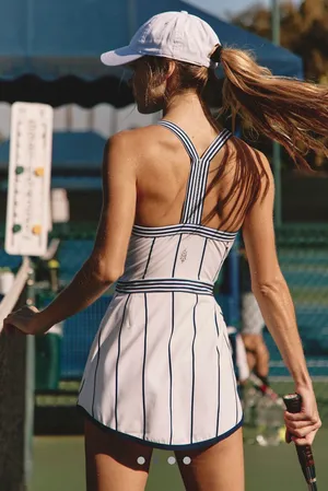 FP Movement Cool On The Court Shortsie Romper Large thumbnail 2