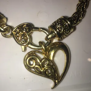 Hanging heart rope bracelet thumbnail 2