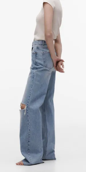 ZARA Wide Leg Jeans thumbnail 2