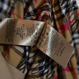 Burberry London Women's Cotton Poplin Double Breasted Trench Coat Jacket Tan 4 thumbnail 7