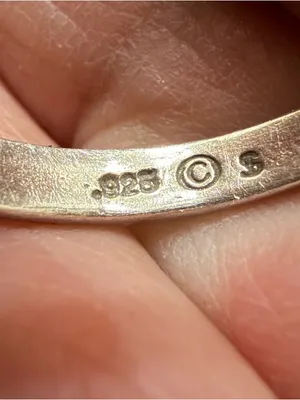 Vintage 925 Sterling Silver Southwestern Skinny Stackable Ring Size 9 thumbnail 11