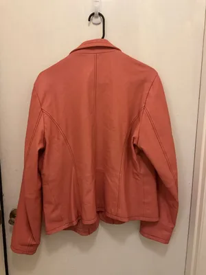 Wilsons Leather Women's Coral Genuine Leather Blazer Jacket Size XL thumbnail 4